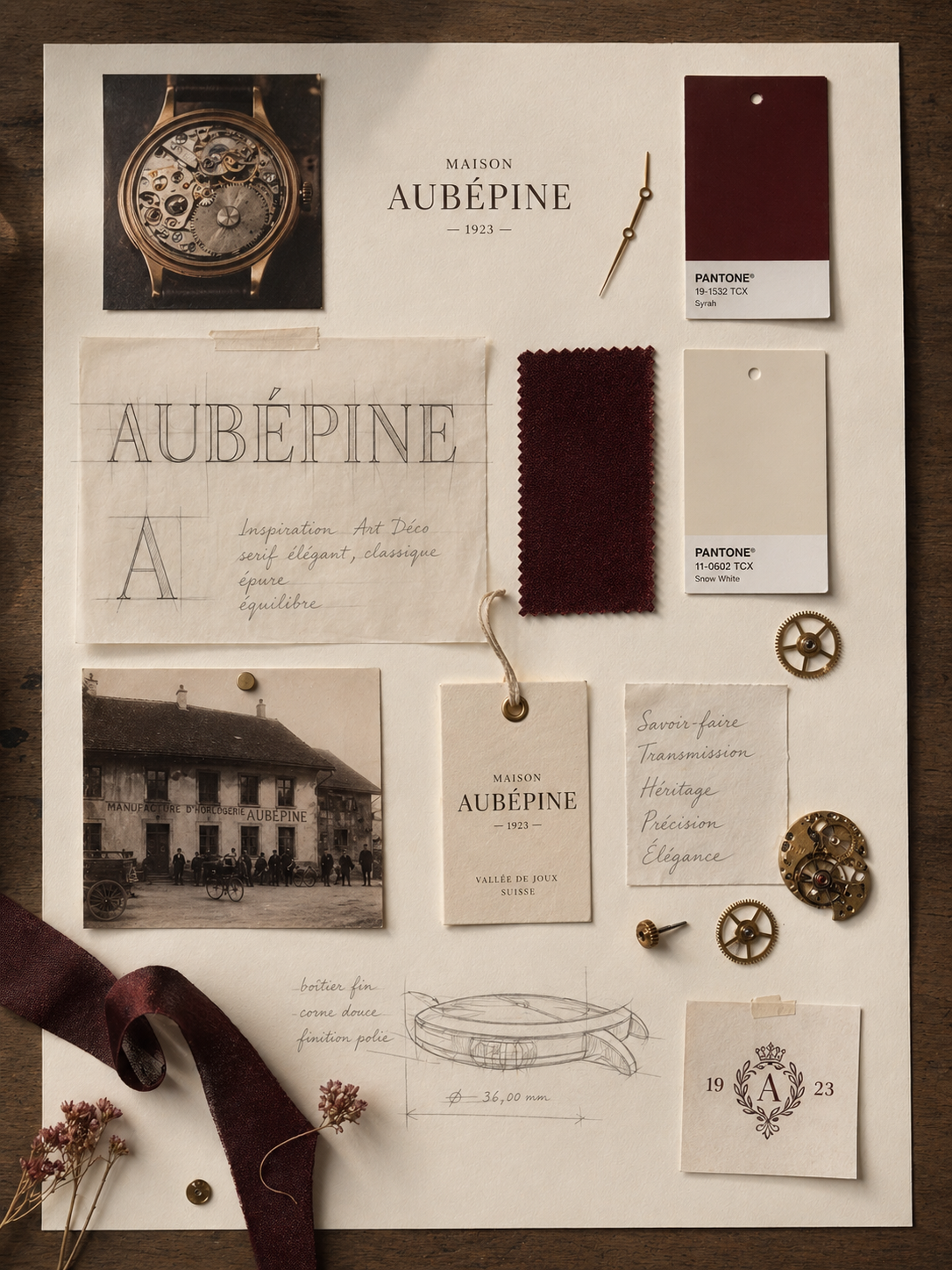 Maison Aubépine — moodboard