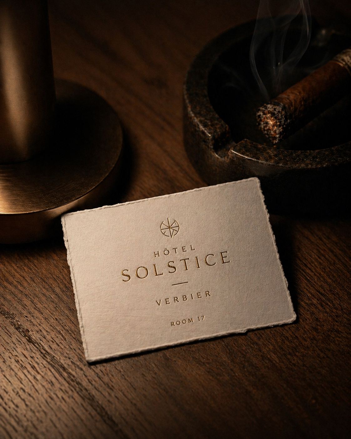 Hôtel Solstice — clé de chambre